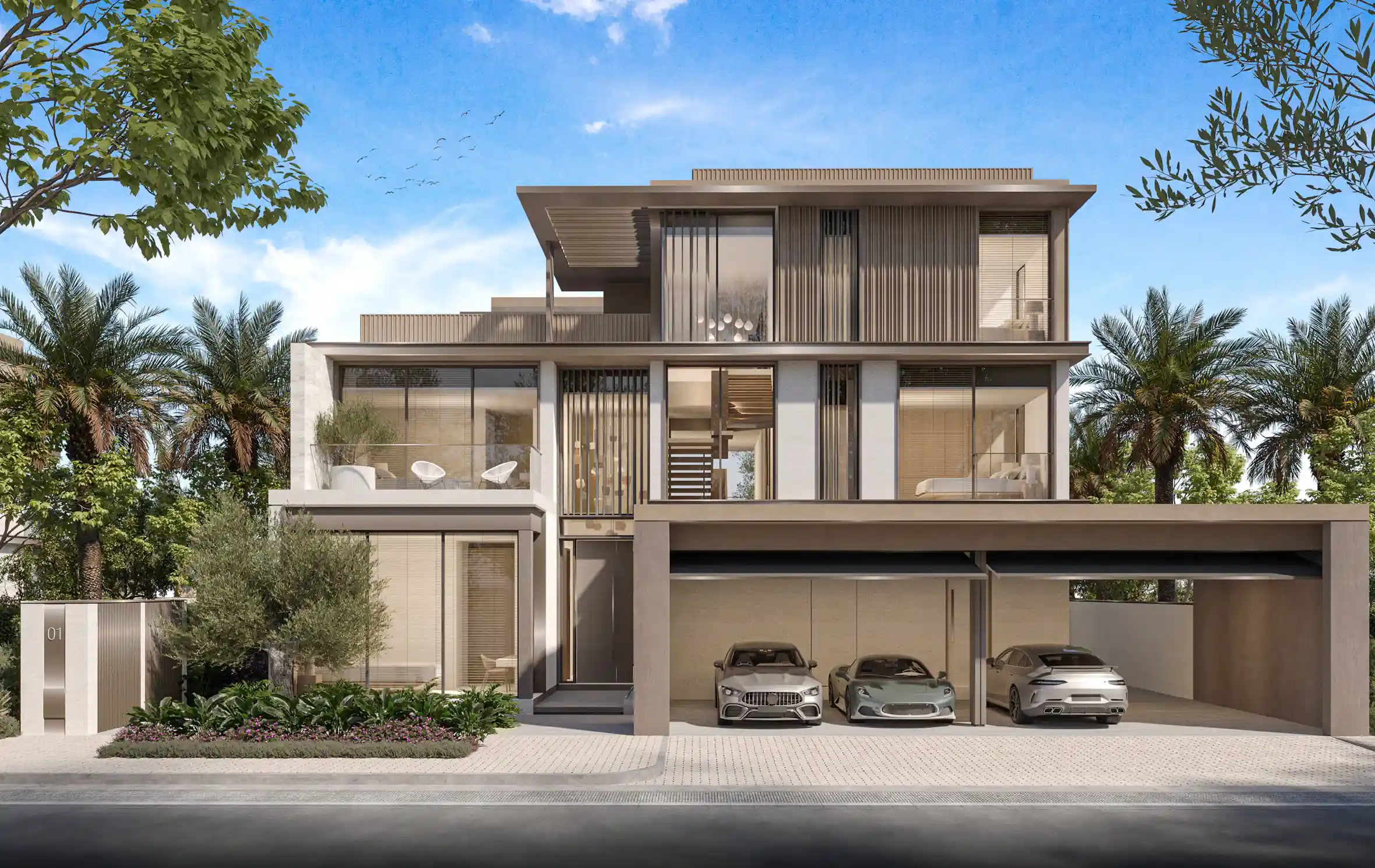 1732790318.15) Nad Al Sheba Gardens Phase 7 - 7 Bedroom Villas front Elevation